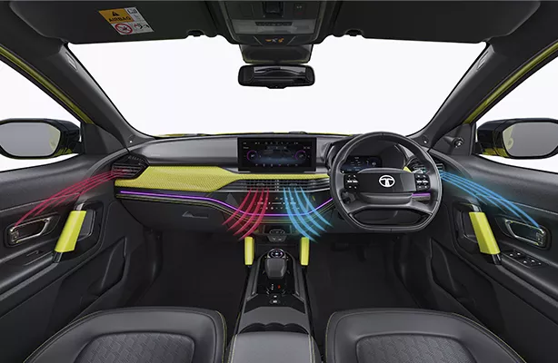 Tata HarrierVoice assisted Dual Zone Climate Control