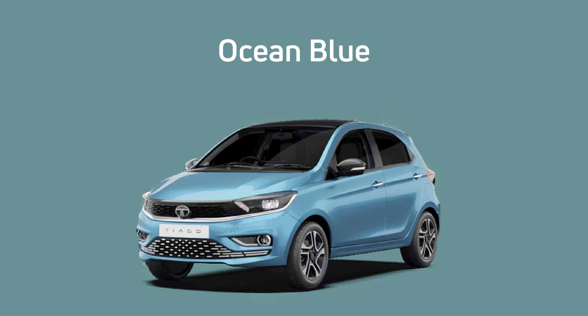 Tata Tiago Ocean Blue
